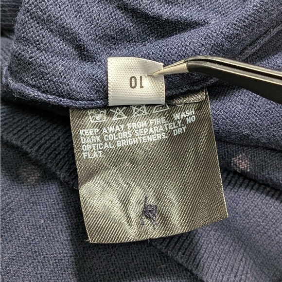 Uniqlo Cotton Polka Dot Cardigan - Picture 7 of 7